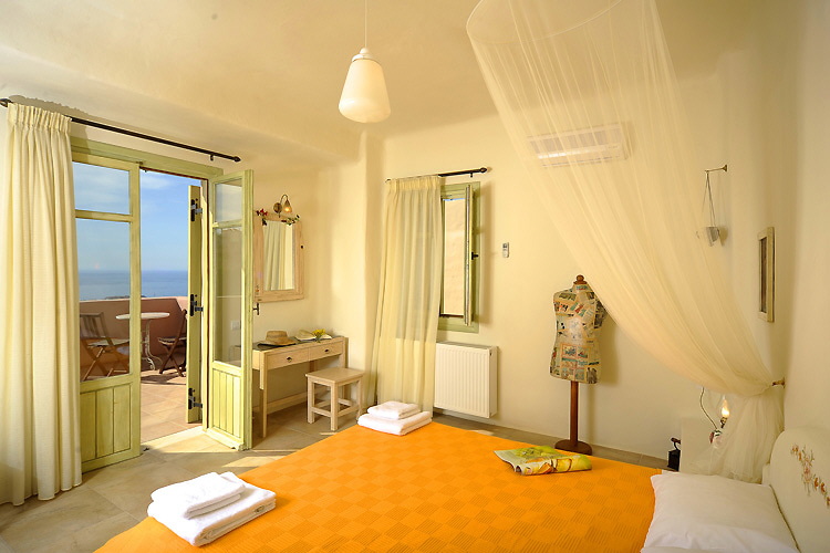 Villa Rodia - Hauptschlafzimmer mit Balkon